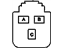 GM 19369634 Lighter Connector, Gray