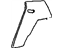 GM 25653389 Panel, Rear Quarter Upper (Above Belt)