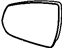 GM 20795177 Mirror Glass, Rear Driver Side