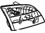 GM 16530509 Lens & Housing, Driver Side