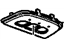 GM 25838832 Plate, Overhead Console, Tuxedo Blue