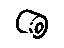 GM 12388668 Mirror Gasket, Rear