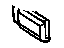 GM 20501589 Rear Molding, Front Passenger Side