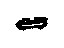 GM 25832478 Bumper Cover Seal, Passenger Side