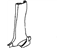 GM 21037627 Pillar Trim, Center Inner Driver Side
