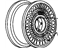 GM 12502123 Wheel, Alloy, Silver Trim