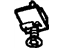 GM 12376773 Retainer, Sunshade, Driver Side