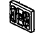 GM 20729460 Lower Cladding Retainer Clip