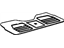 GM 12497380 Mat Package, Rear Floor(Carpet Insert)
