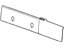 GM 25841290 Rear Glass Molding, Titanium, Lower