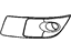 GM 15947965 Fog Lamp Bezel, Front Driver Side