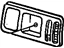 GM 10261578 Lock Switch, Passenger Side