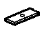 GM 15608981 Spacer, Rear Spring U