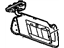 GM 15296724 Sunvisor, Passenger Side