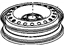 GM 13219390 Compact Spare, Rear