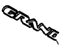 GM 10255617 Nameplate, Bright White, Front