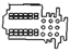 GM 19115986 Connector, Body Multi Function Electric Computer, Black