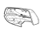 GM 22839657 Cover, Inside/Outside Rear View