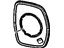 GM 12477849 Mirror Glass, Rear Driver Side