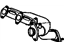 GM 14091886 Exhaust Manifold, Passenger Side