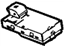 GM 22744828 Window Switch, Black, Passenger Side