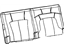 GM 88983610 Cover, Am7 - Rear Folding Bench Seat Back
