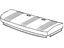 GM 12549012 Am7 - Rear Folding Seat Cushion, Front