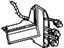 GM 10161951 Lamp Housing Stud Plate, Driver Side