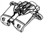 GM 19208040 Caliper, Rear Driver Side