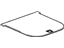 GM 20926357 Floor Cover, Jet Black, Rear