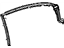 GM 15907812 Window Molding, Rear Upper Driver Side