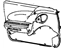 GM 12351322 Door Trim Panel, Driver Side