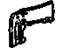 GM 25792278 Inner Rail Bracket, Front Driver Side