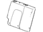 GM 94509770 Cover, Rear Seat Back, Black