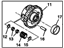 GM 29539512 Carrier, Transmission Planet