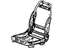 GM 15850049 Frame, Front Seat Back, Driver Side