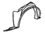 GM 22652282 Fender Liner, Front Inner Passenger Side