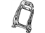 GM 42384909 Seat Back Frame, Front