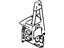 GM 30015329 Seat Belt Assembly Bracket, Passenger Side