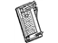 GM 13353799 Seat Back Cover, Rear Driver Side
