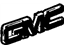 GM 84674414 Nameplate, Rocket Red