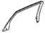 GM 20889032 Upper Trim, Rear Driver Side