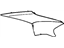 GM 22829318 Upper Quarter Trim, Titanium, Rear Driver Side