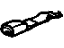 GM 19168356 Buckle, Titanium, Rear Driver Side