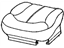 GM 12474320 Cover, An3 - Front Bucket Seat Cushion, Driver Side