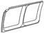 GM 22758137 Molding, Body Side Window, Rear