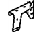 GM 20761352 Hinge Reinforcement, Passenger Side