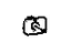 GM 20945244 Bracket, Theft Deterrent Or Front / Rear / Side / Intake Object