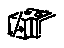 GM 25533580 Bar Reinforcement, Passenger Side
