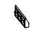 GM 25625196 Outer Filler, Front Passenger Side